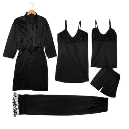 Luxury Imported Satin Jersey Silk Nighty Bridal Set