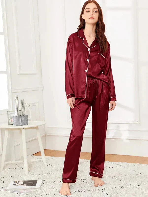Pure Silk Pajama Set