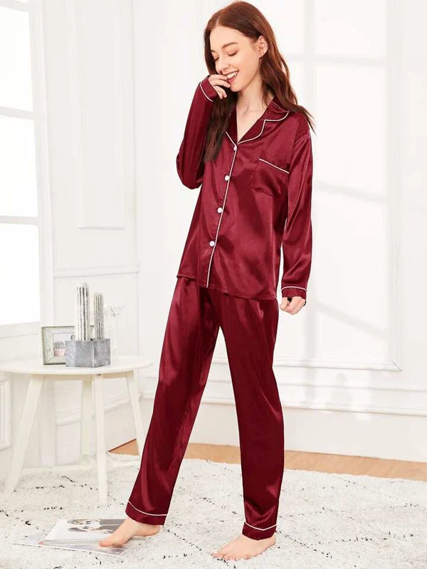 Pure Silk Pajama Set