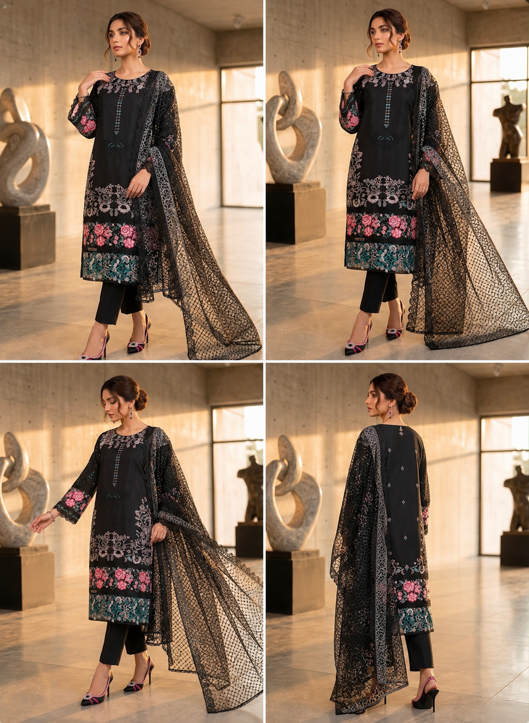 Elegant Black Formal Dress for Women
