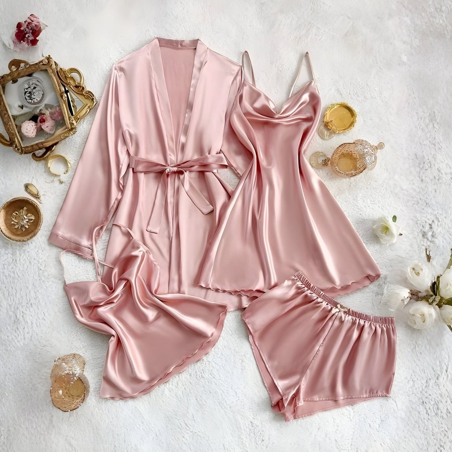 4 Piece Silk +  6 Piece Silk
