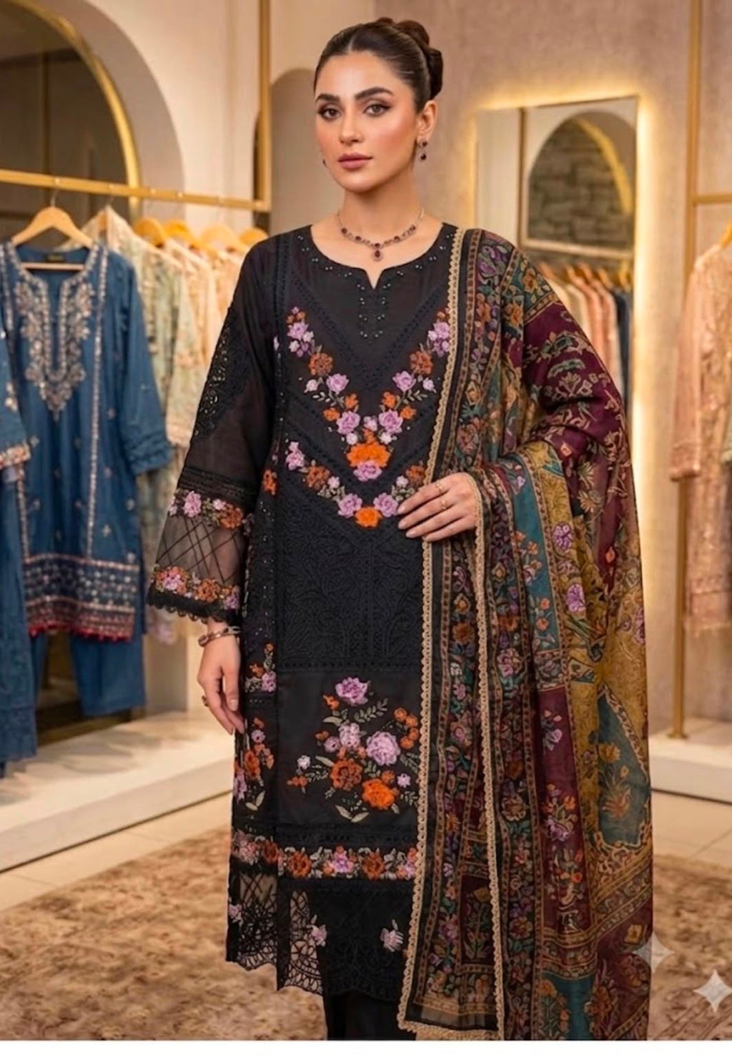 Elegant Black Dress for Women